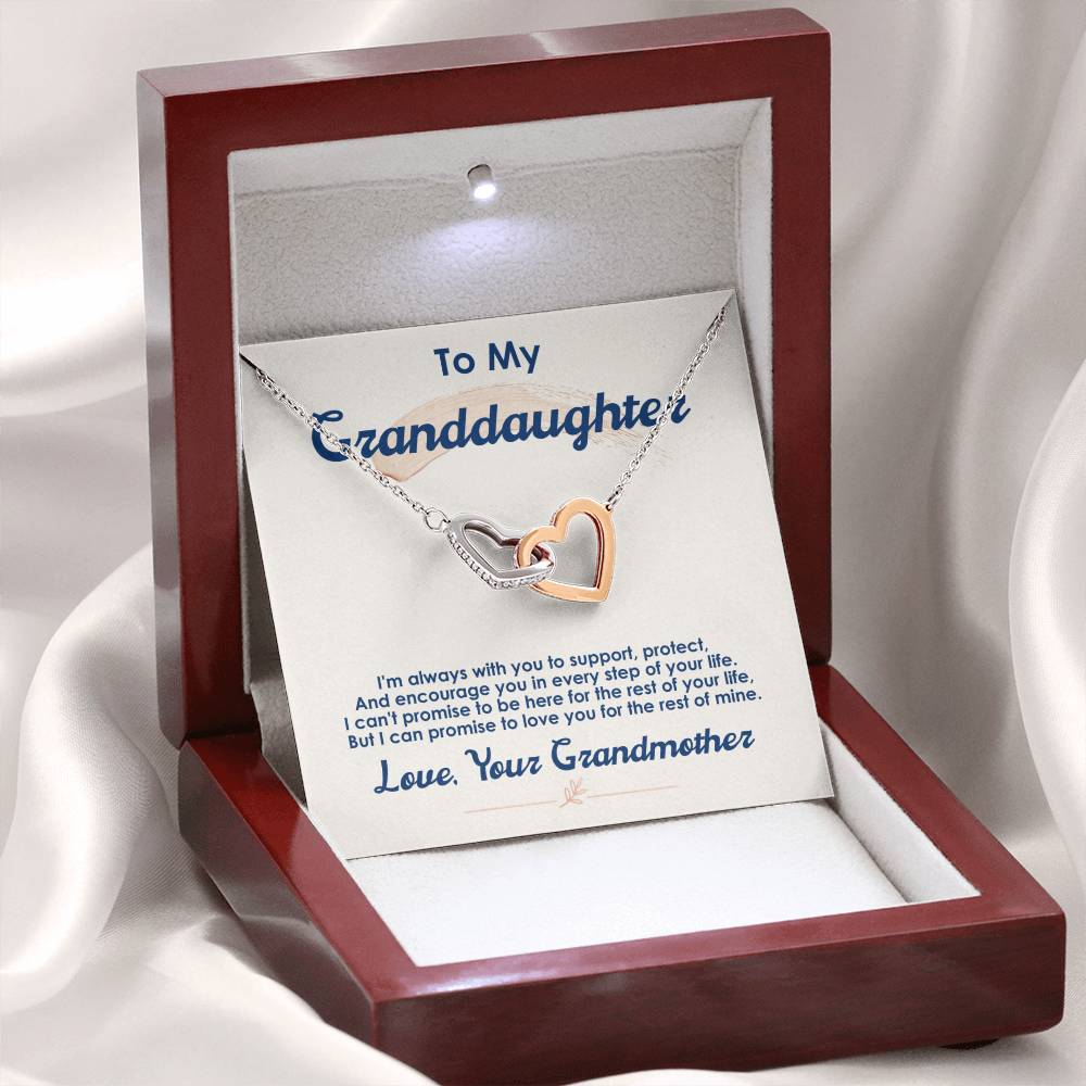 To My Granddaughter, I Love You For The Rest Of My Life.