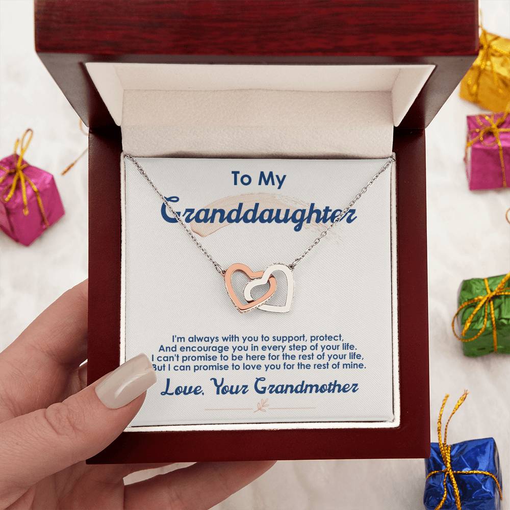 To My Granddaughter, I Love You For The Rest Of My Life.