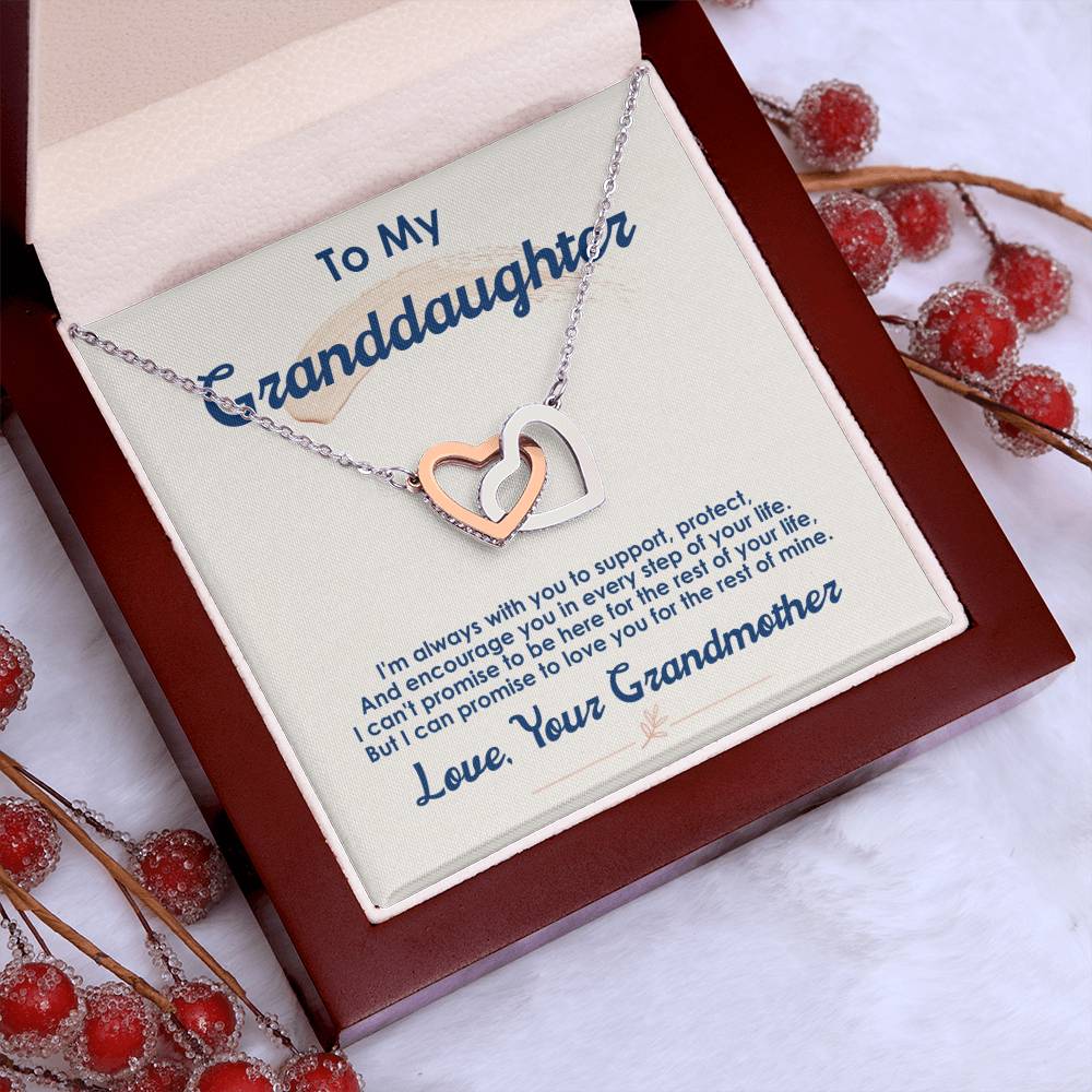 To My Granddaughter, I Love You For The Rest Of My Life.